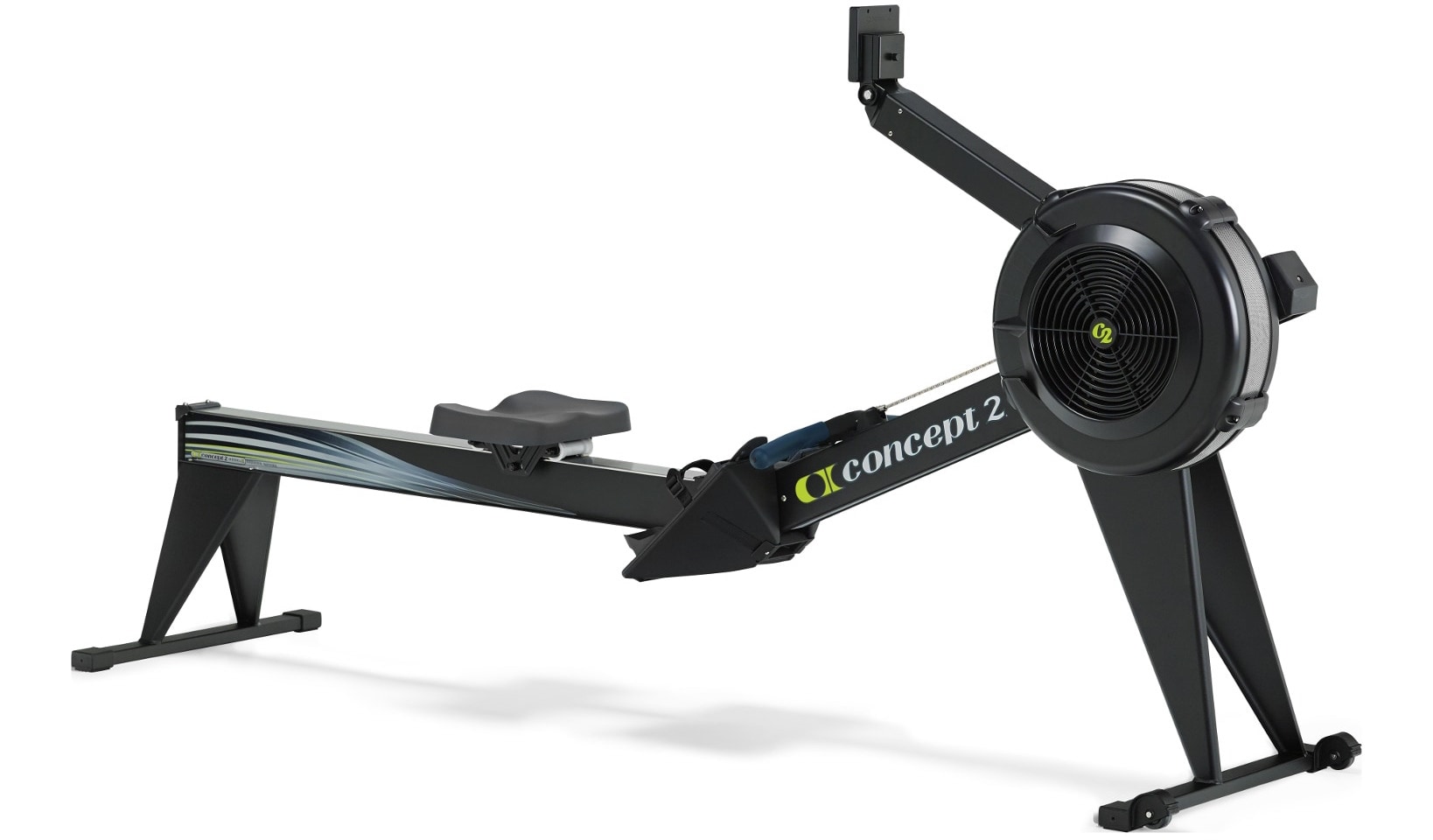 concept 2 rower model d black